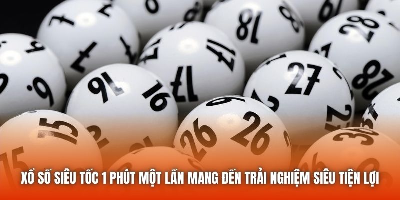 Xổ số 1 phút
